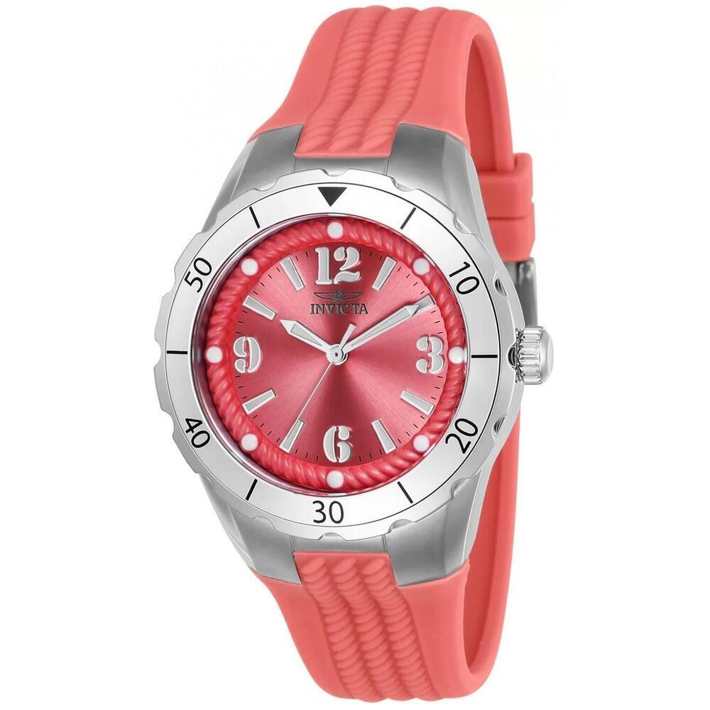 NWT Invicta 24122 Angel | 3-Hand | Pink | Women's Watch